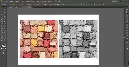 Adobe Illustrator如何把彩色变成无色 Adobe Illustrator如何把彩色变成无色