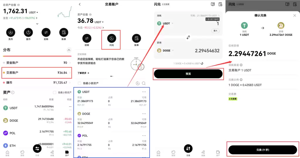 ŷ��OKX����������DOGE�����ҵļ�����ʽ����