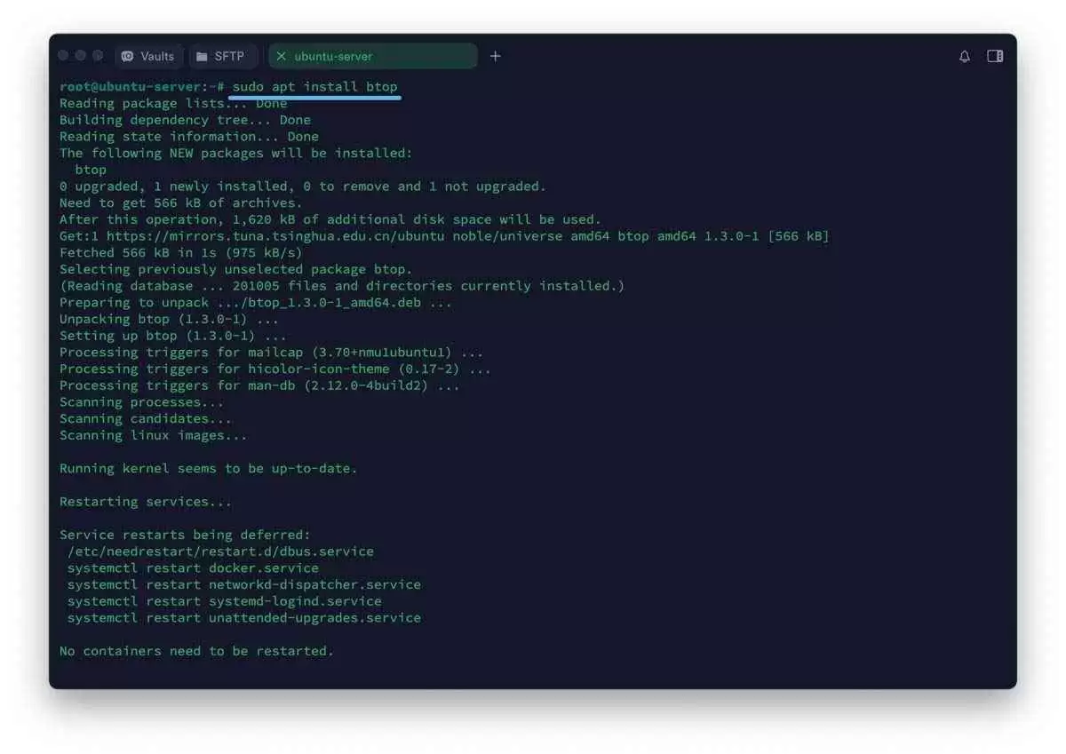 linux系统监控工具小神器!超全面的Btop安装和使用指南 linux系统监控工具小神器!超全面的Btop安装和使用指南