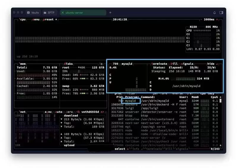 linux系统监控工具小神器!超全面的Btop安装和使用指南 linux系统监控工具小神器!超全面的Btop安装和使用指南