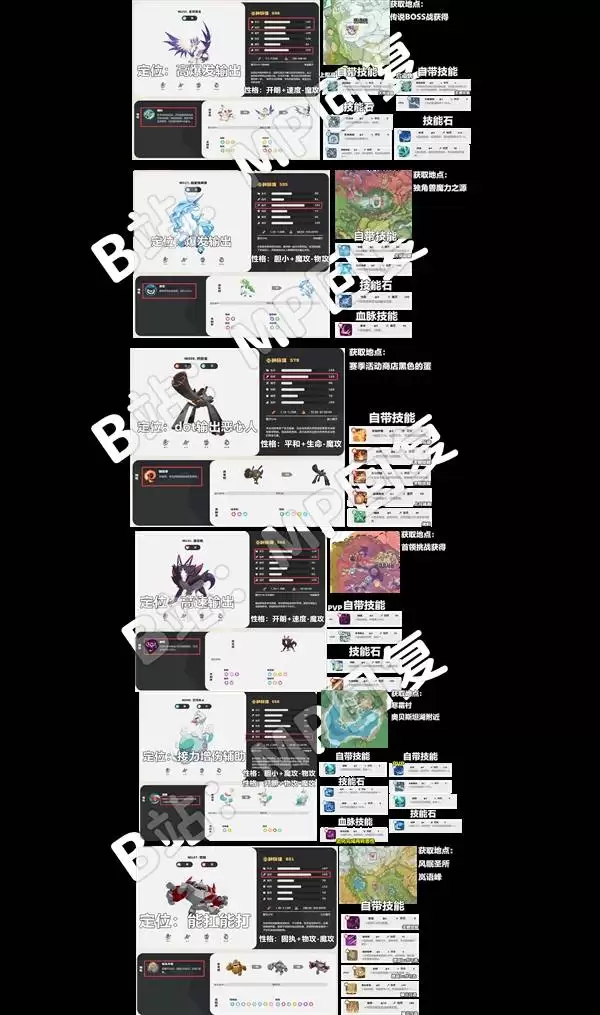 《洛克王国世界》PVE+PVP通用必练精灵一图流 《洛克王国世界》PVE+PVP通用必练精灵一图流