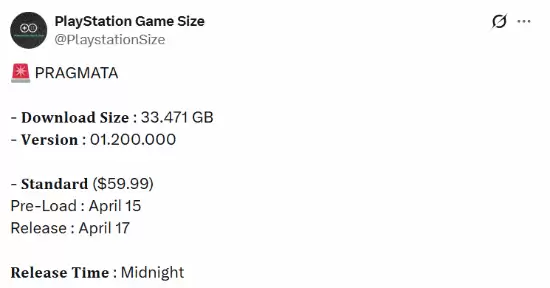 卡普空《识质存在》PS5仅33GB!优化神了还是内容少? 卡普空《识质存在》PS5仅33GB!优化神了还是内容少?