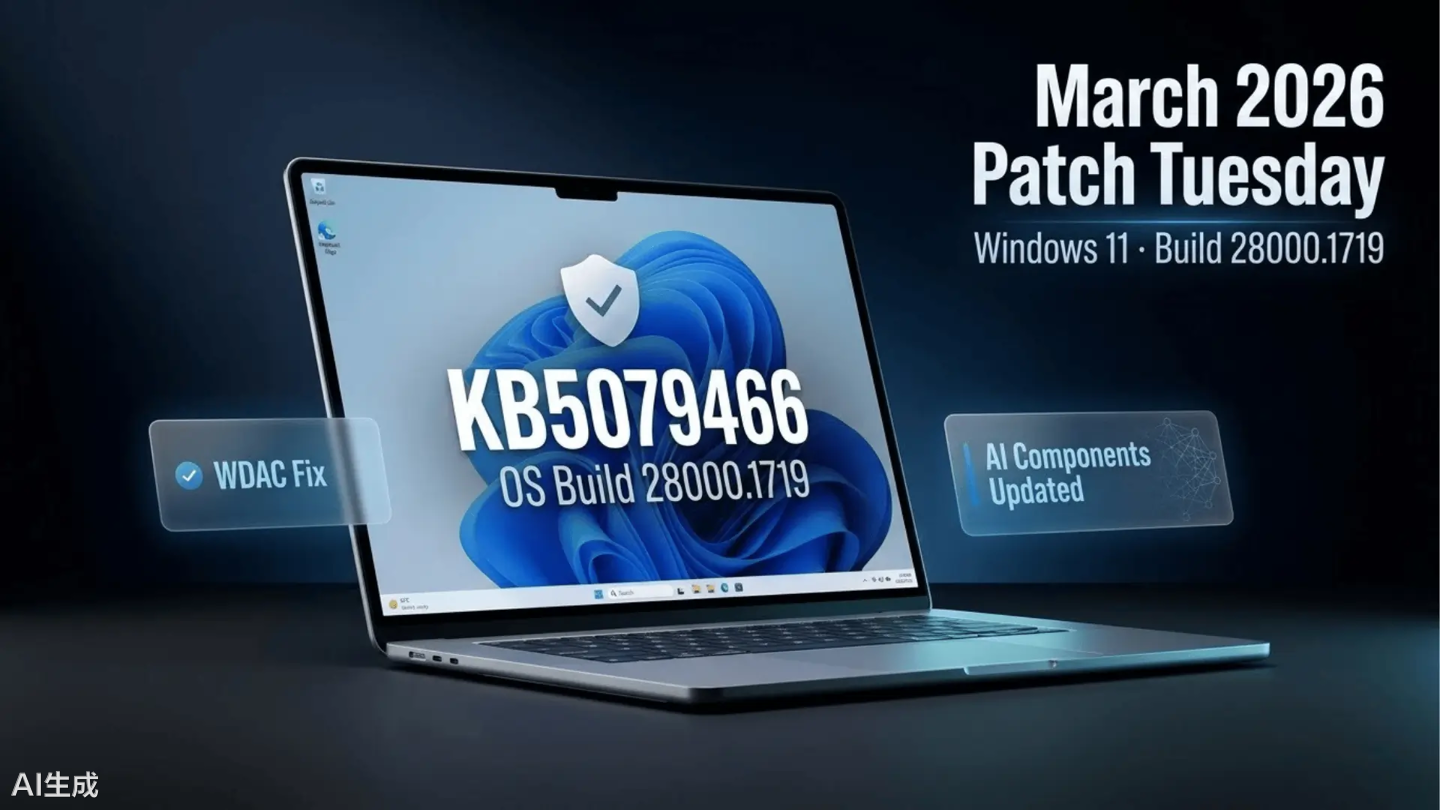 ΢�� Win11 26H1 ���� 28000.1719 ���£�����Ӧ�� AI ������֧������