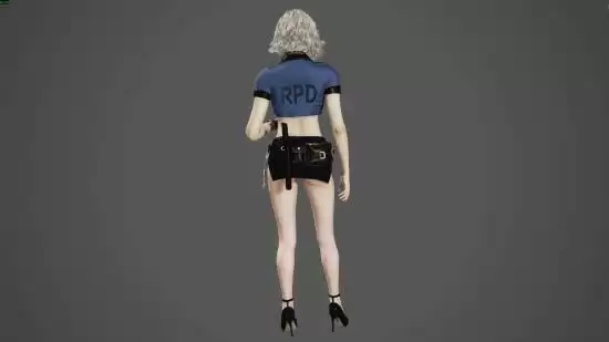 《生化危机9》格蕾丝MOD:警察制服 《生化危机9》格蕾丝MOD:警察制服