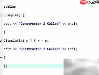 C++类构造与析构函数详解 C++类构造与析构函数详解