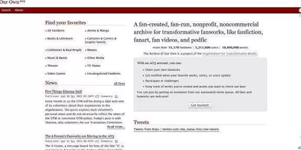 ao3��ҳ�������������