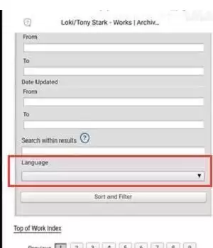 ao3��ҳ�������������
