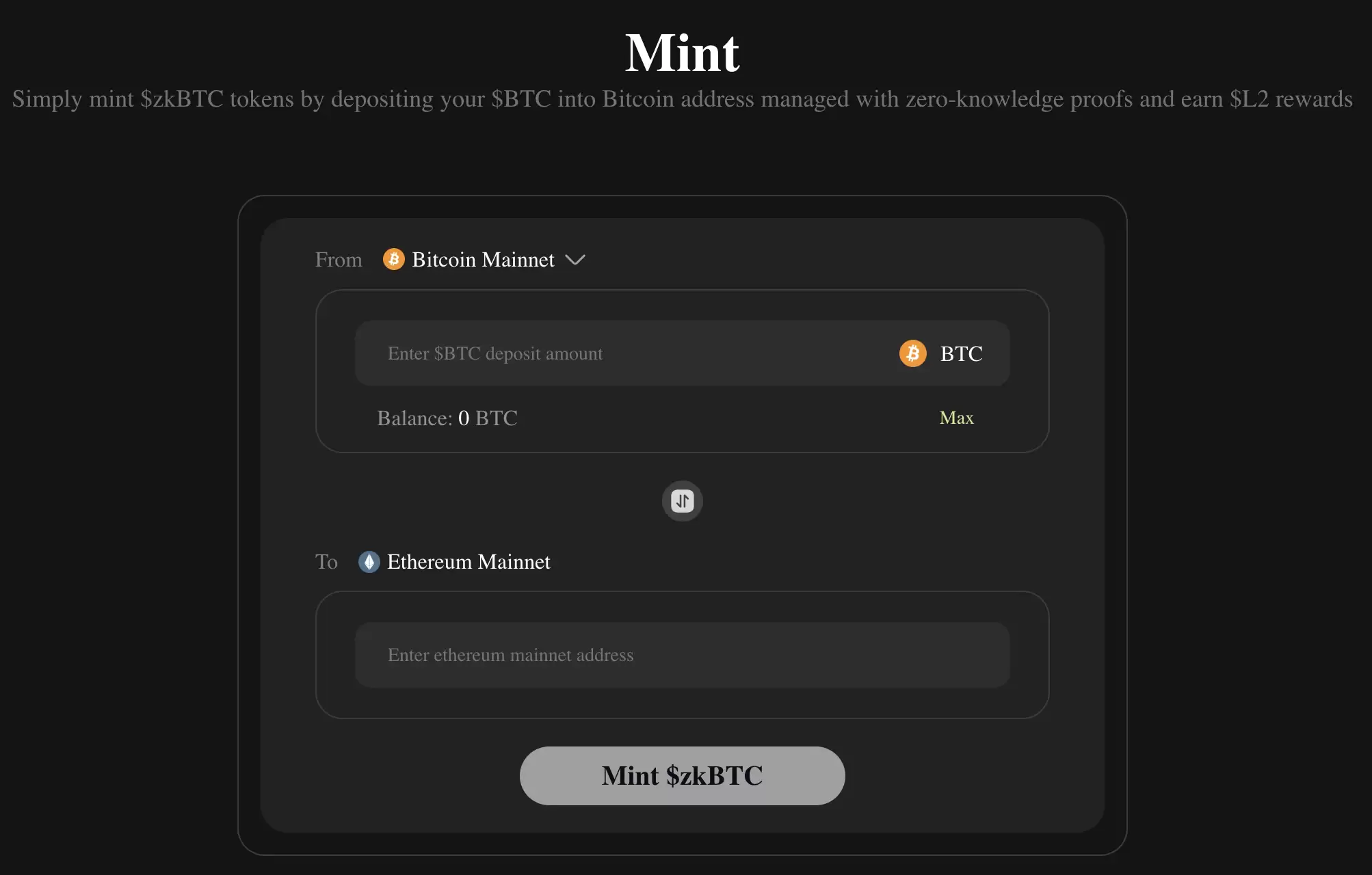 zkBTC��������������