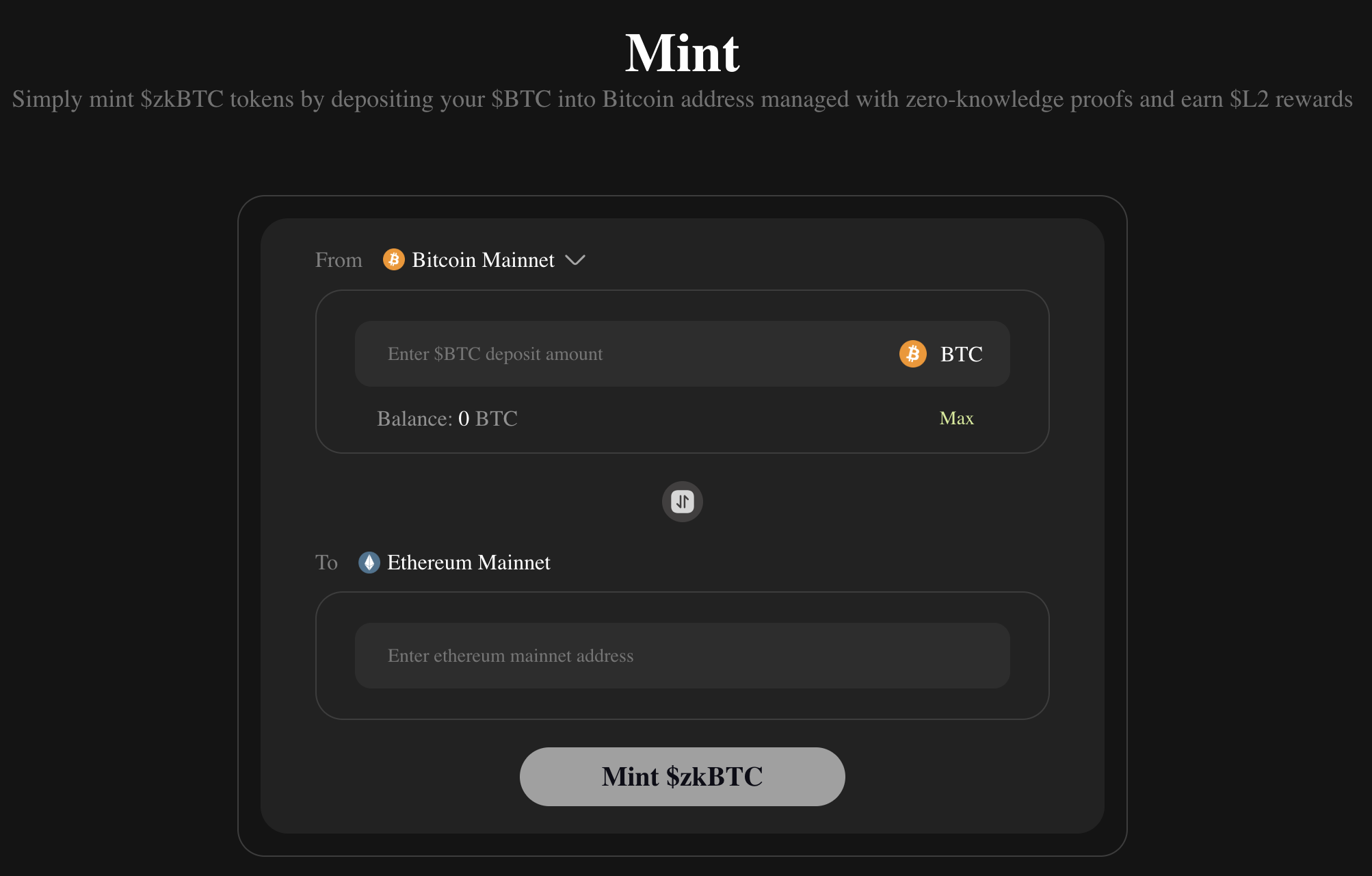 zkBTC��������������