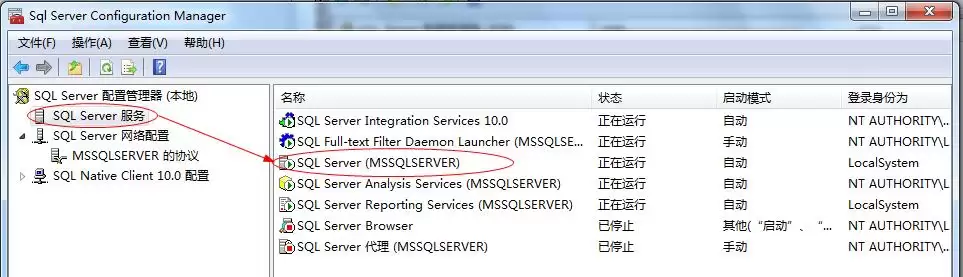 ���� SQL Server ��������ʱ������������صĻ��ض���ʵ���Ĵ���δ�ҵ����޷����ʷ�����