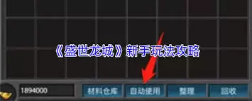 盛世龙城新手如何玩-盛世龙城新手攻略介绍 盛世龙城新手如何玩-盛世龙城新手攻略介绍