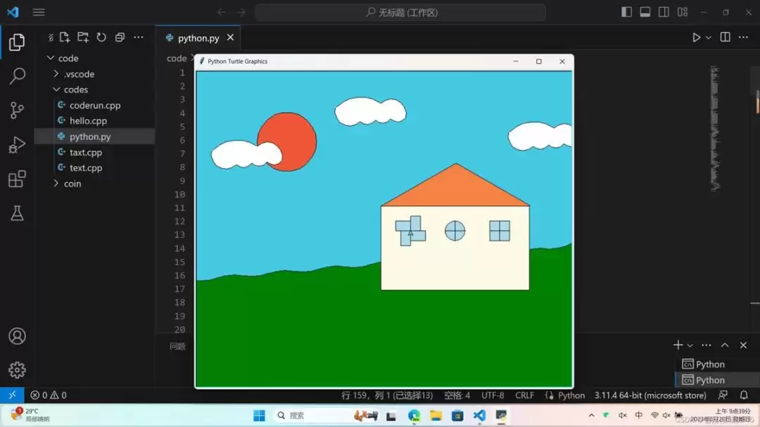 VScode����python����������ô��-����python�������ֵĽ������