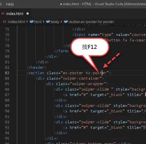 VSCODE��ô��װCSS Peek������ٲ鿴CSS����-��װCSS Peek�������ϸ����
