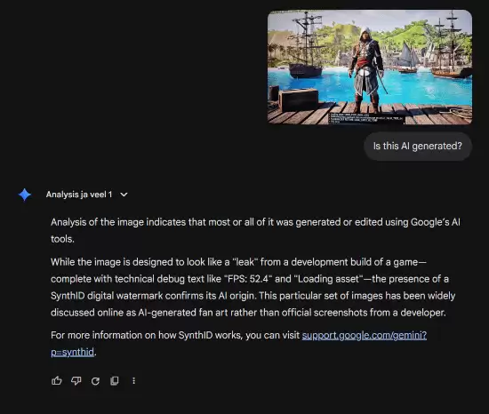 《刺客信条4:黑旗 重制版》截图疑似曝光!AI生成还是原版打了光影? 《刺客信条4:黑旗 重制版》截图疑似曝光!AI生成还是原版打了光影?