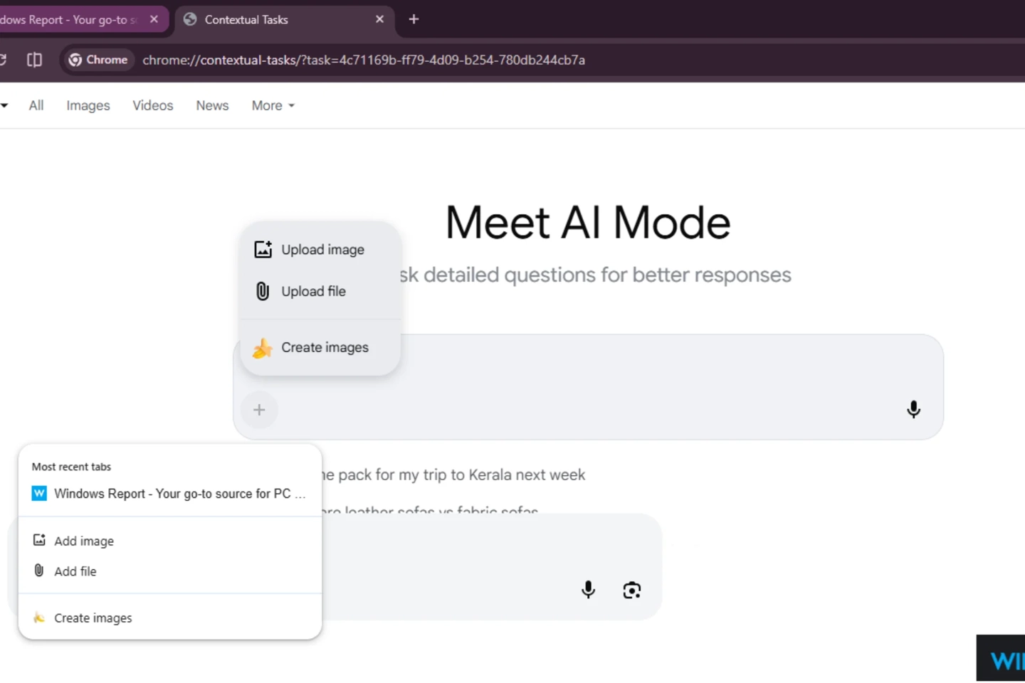 谷歌 Chrome 浏览器测试全新 AI 模式:原生标签页运行 谷歌 Chrome 浏览器测试全新 AI 模式:原生标签页运行