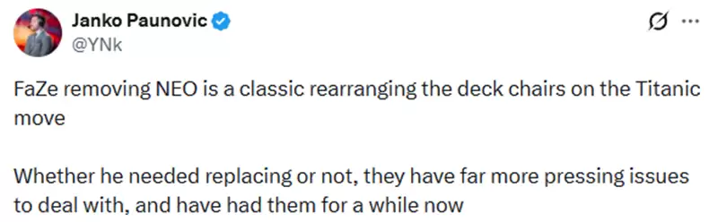 ����ʦŭ��FaZe��˧��NEO���ֻ�ǡ������Ρ���ս����δ�⣬��Ѫ����ü�ޣ�