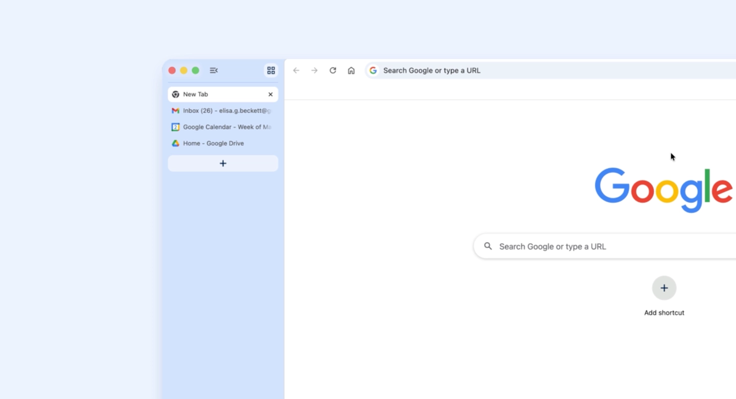 �ȸ������ Chrome ��������͸��£�������ֱ��ǩҳ����ǿ�Ķ�ģʽ