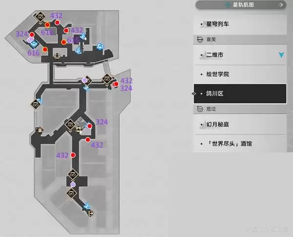 崩坏星穹铁道二相乐园地图秘技点和敌人位置都在哪-崩坏星穹铁道二相乐园地图秘技点和敌人位置分享 崩坏星穹铁道二相乐园地图秘技点和敌人位置都在哪-崩坏星穹铁道二相乐园地图秘技点和敌人位置分享