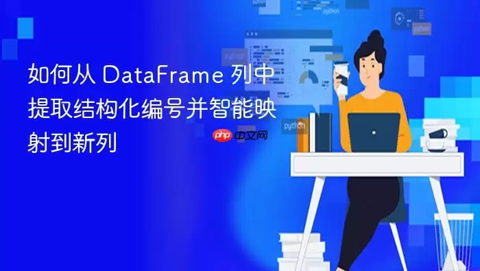 ��δ� DataFrame ������ȡ�ṹ����Ų�����ӳ�䵽����
