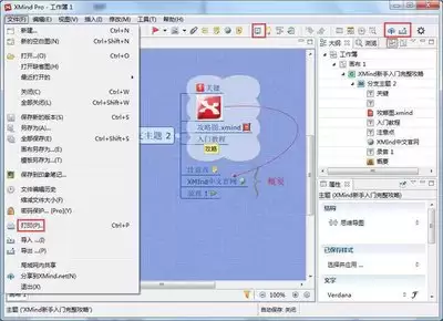 XMind���ʵ���������-XMind�������Ĳ�������