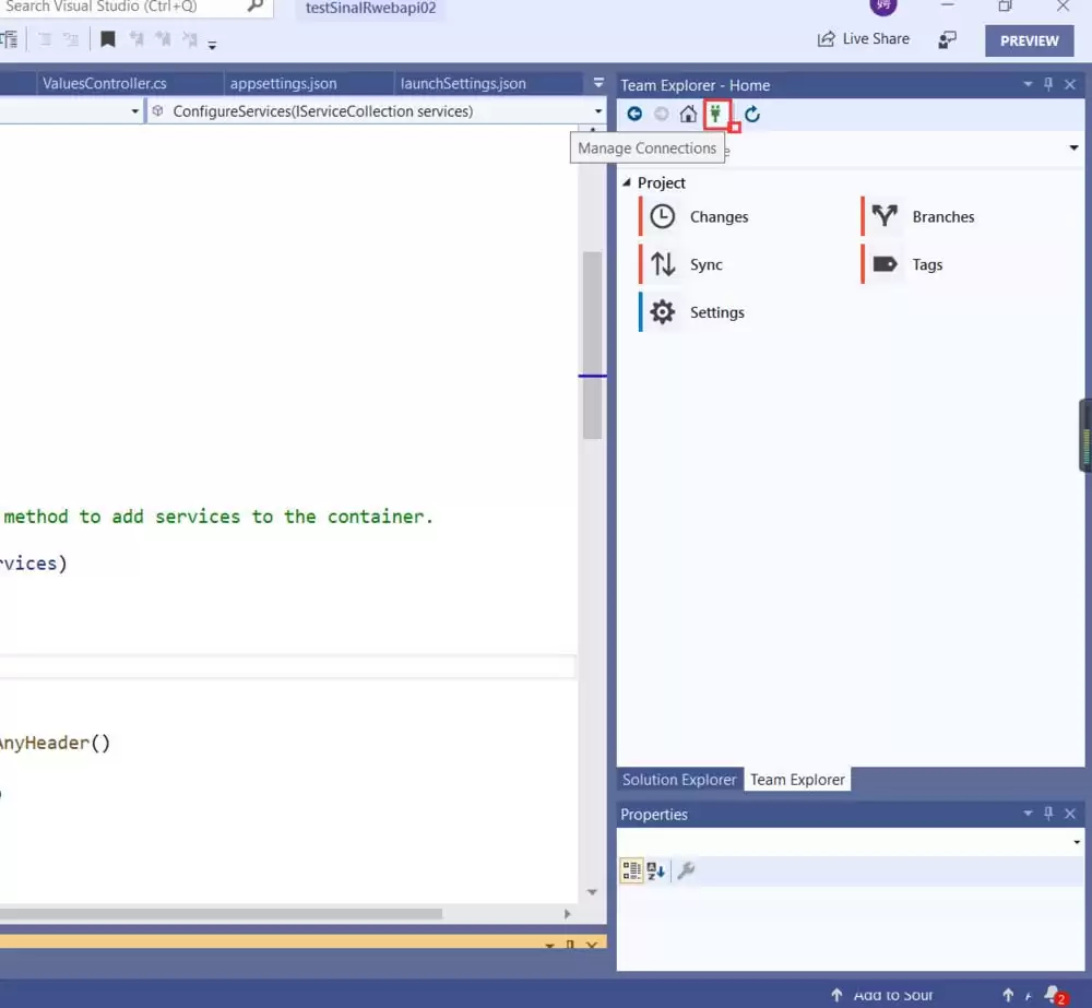 visualstudio2019��ô���Ӳ�ʹ��VSTS