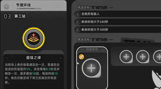 《异环》角色徽章介绍 《异环》角色徽章介绍