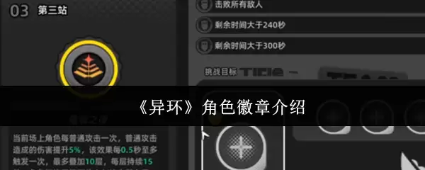 《异环》角色徽章介绍 《异环》角色徽章介绍