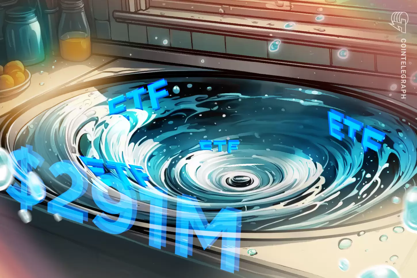 ���ر� ETF ¼�� 2.91����Ԫ�ʽ�������BTC ͻ�� 74000��Ԫ���