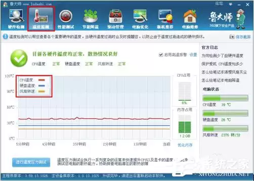 怎么看电脑风扇转速?查看电脑风扇转速的方法 怎么看电脑风扇转速?查看电脑风扇转速的方法