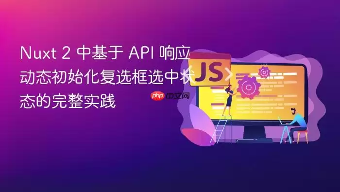 Nuxt 2 �л��� API ��Ӧ��̬��ʼ����ѡ��ѡ��״̬������ʵ��