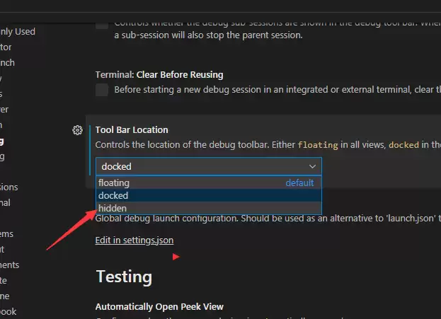 Visual Studio Code怎么隐藏工具栏 Visual Studio Code怎么隐藏工具栏