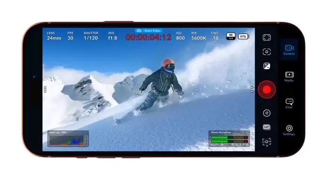 Blackmagic Camera iOS����3.3��ƻ���ֱ�ң��iPhone����࿴����