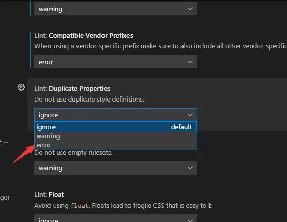 VSCode重复属性怎么提醒 VSCode重复属性怎么提醒
