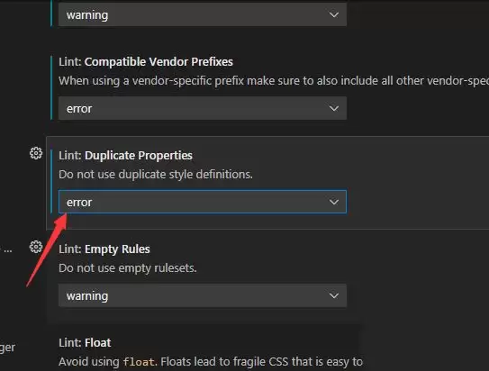VSCode重复属性怎么提醒 VSCode重复属性怎么提醒