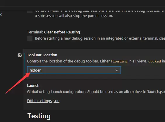 Visual Studio Code怎么隐藏工具栏 Visual Studio Code怎么隐藏工具栏