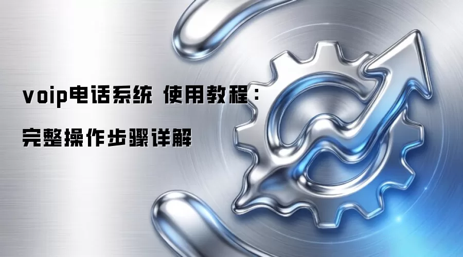 voip�绰ϵͳ ʹ�ý̳̣����������������