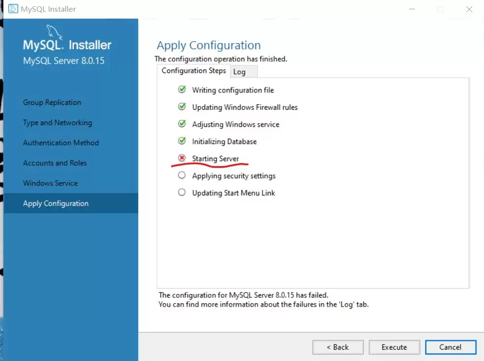 ��װmysqlʱ����initializingdatabase��startingservice����Ľ������