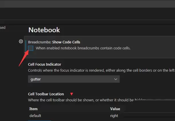 vsCode��ô�������м��ʾ���뵥Ԫ