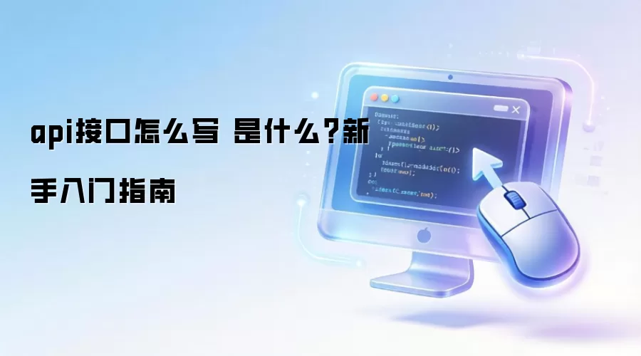 api�ӿ���ôд ��ʲô����������ָ��