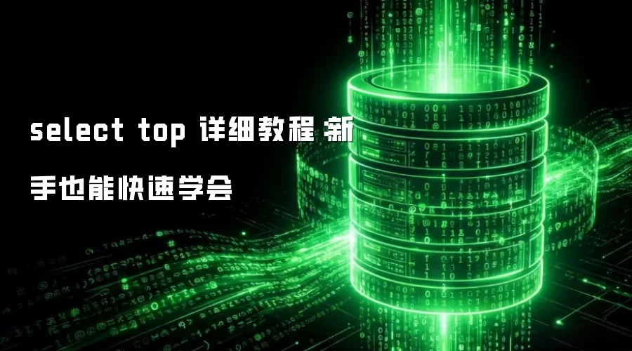 select top ��ϸ�̳̣�����Ҳ�ܿ���ѧ��