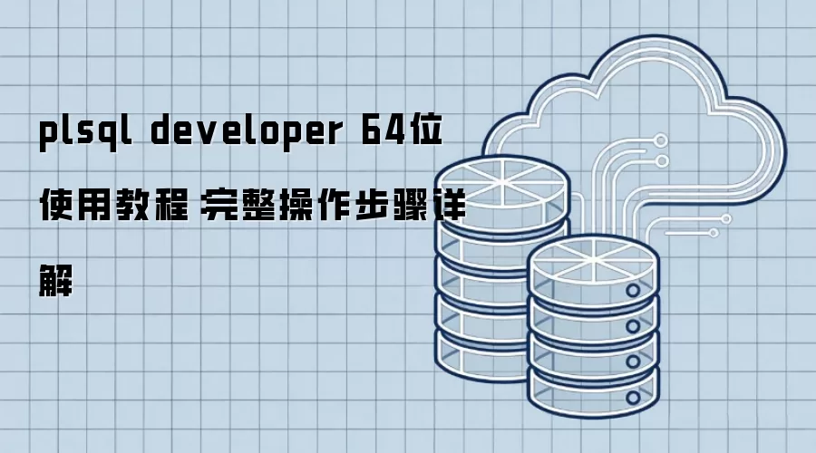 plsql developer 64λ ʹ�ý̳̣����������������