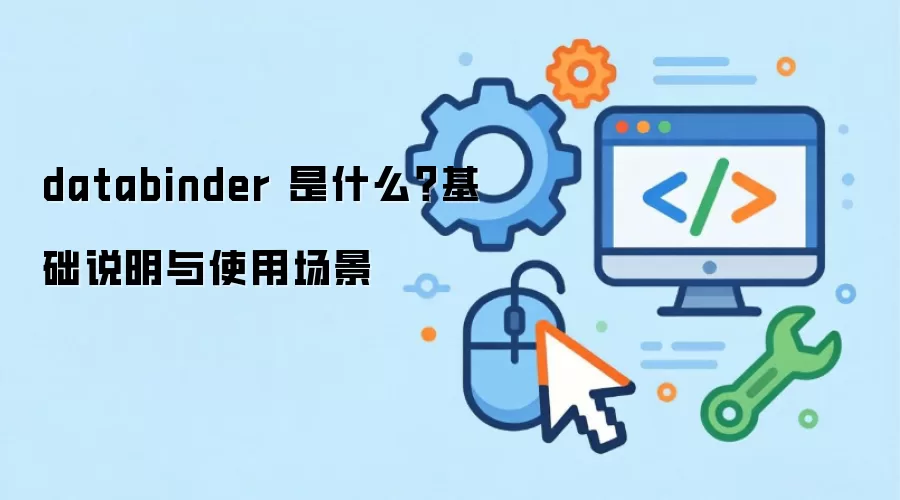 databinder ��ʲô������˵����ʹ�ó���