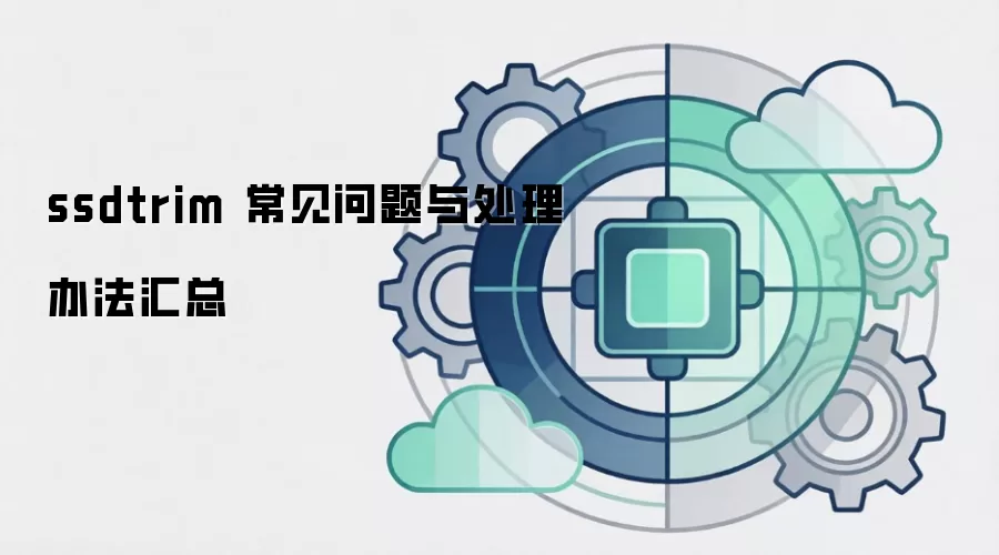 ssdtrim ���������봦���취����