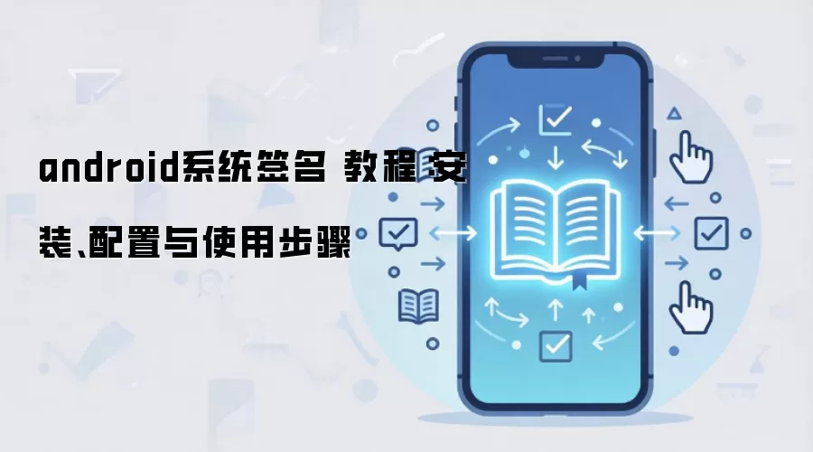 androidϵͳǩ�� �̳̣���װ��������ʹ�ò���