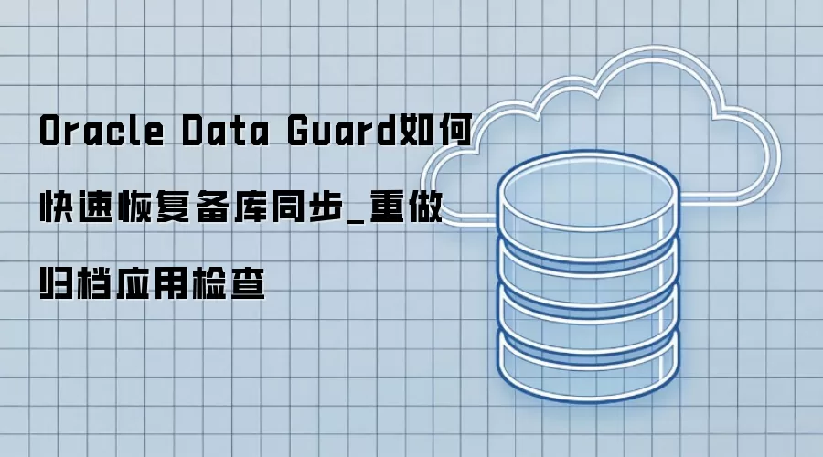 Oracle Data Guard��ο��ٻָ�����ͬ��_�����鵵Ӧ�ü��