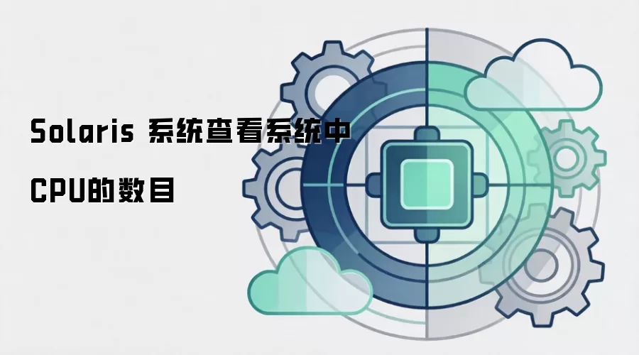Solaris ϵͳ�鿴ϵͳ��CPU����Ŀ