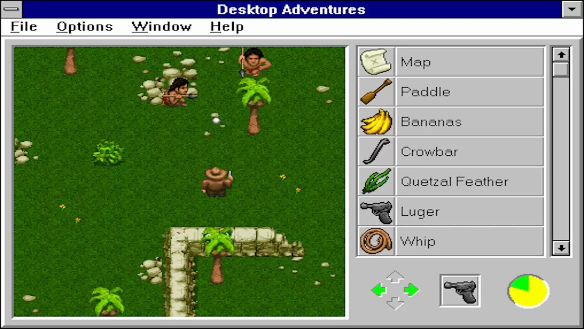 �������ŵ� Indiana Jones and His Desktop Adventures ��Ϸ����ȼ���Ҷ�ð������Ϸ��һ���Ȱ���