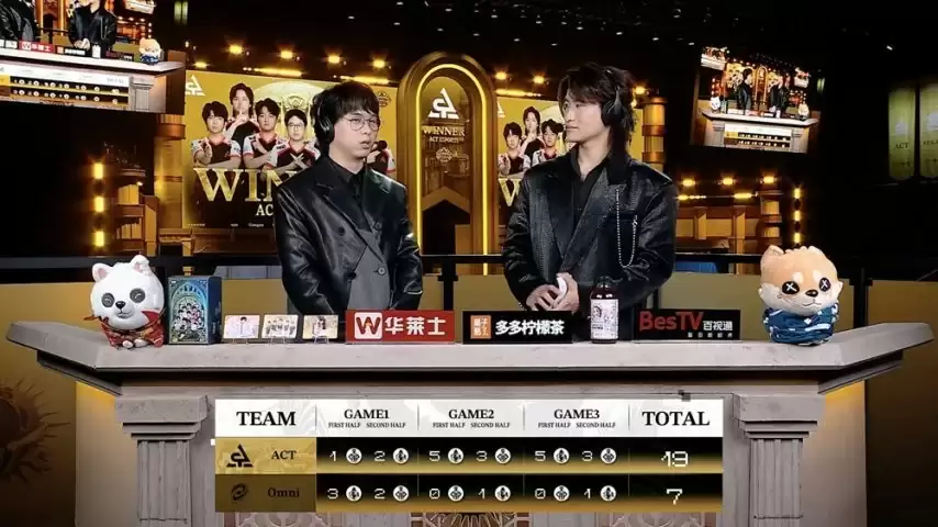 �����˸�COA9��ACTս��˫��Ӫ��סѹ�����������һ�Ž�����Ʊ��