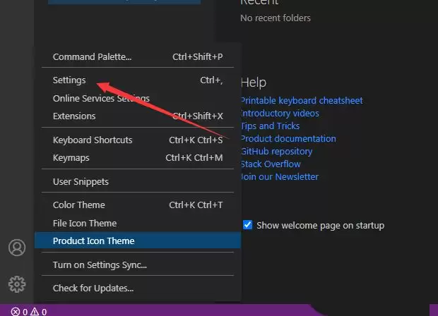 Visual Studio Code��ô�ر��Զ��洢�������ļ���