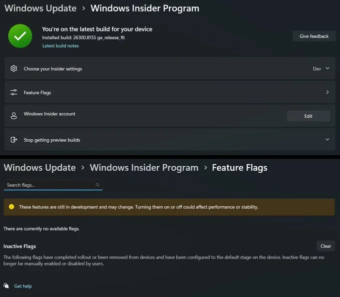 ΢�� Win11 �����롰���ܱ�־��ҳ�棬�û����ֶ�����ϵͳ�¹���